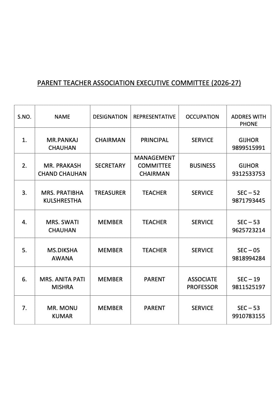 Official PTA Executive Committee Constitution Scan